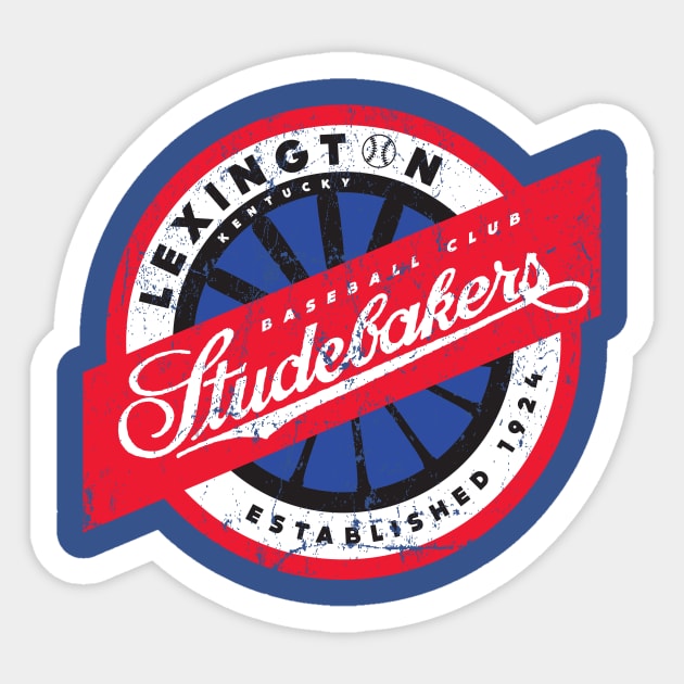 Lexington Studebakers Sticker by MindsparkCreative